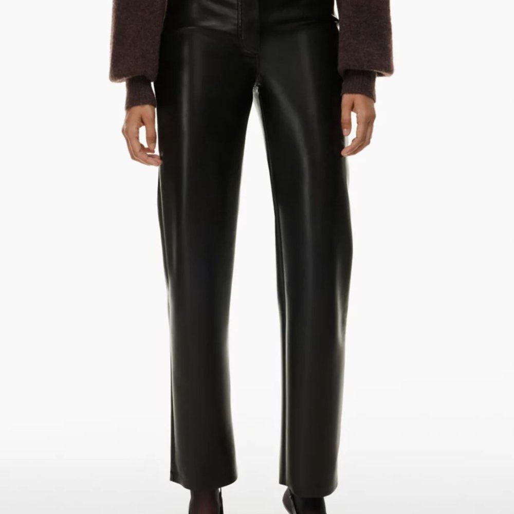 ARITZIA Wilfred Melina Vegan Leather Pant - Picture 4 of 8